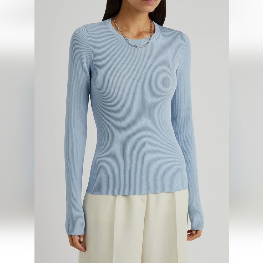 Remain Birger Christensen Basel Open Back Top Ashley Blue